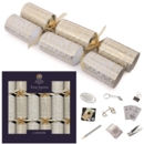 CRACKERS,35cm Gold & Cream 6's