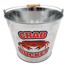 CRAB BUCKET,Metal 5 Litre (20% off - Defective)
