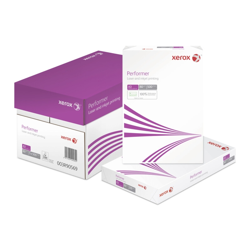 COPIER PAPER,A3 Xerox Performer 80g/m2 500