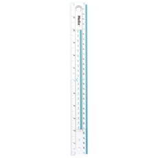 RULER,30cm Plastic (Helix) H/pk