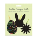 EASTER STRATCH ART,6 Hanging Decorations H/pk
