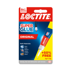 LOCTITE,Super Glue Original 3gm + 50% Extra Free I/cd