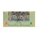 EASTER BUNNIES,Chenille 4's 7cm Boxed