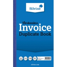DUPLICATE BOOK,Invoice Carbonless 8.25x5/206x125mm