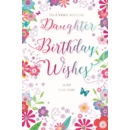 BIRTHDAY CARDS,Daughter 6's Floral