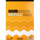 REFILL PAD,A4 N.Ft.& M.Silvine Super Economy 400 page 200lv