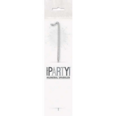 SPARKLER,Numeral 1 H/pk 7in