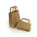 CARRIER BAG,Brown Paper SOS Small 250's