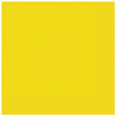NAPKINS,33cm 2ply Neon Yellow 20's