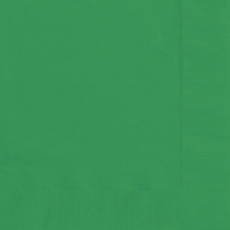NAPKINS,33cm 2ply Emerald Green 20's