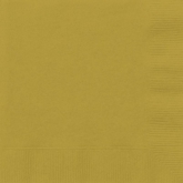 NAPKINS,33cm 2ply Gold 20