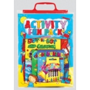 ACTIVITY PACK,4 Books+Crayons H/pk