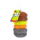 POT SCOURER PACK 6pc Asst Materials & Colours B3496