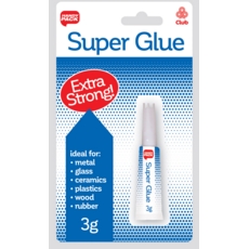 SUPER GLUE,3gm Extra Strong Club I/cd