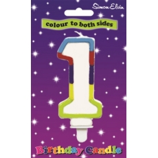 CAKE CANDLE,NUMERAL 1