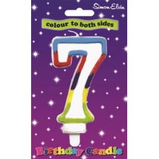 CAKE CANDLE,NUMERAL 7