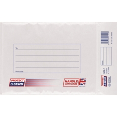 PADDED ENVELOPES,Size C White Protect & Send CG014