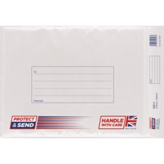 PADDED ENVELOPES,H5 White (Protect & Send)