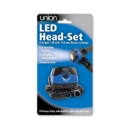 HEAD TORCH, COB LED Head Set 3xAAA Batt Not inc. I/cd