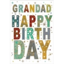 BIRTHDAY CARDS,Grandad Text