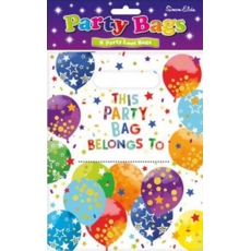 PARTY BAGS,Stars & Balloon's 8's