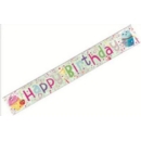 BANNER,Happy Birthday Female Cupcakes