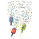 CONGRATULATIONS CARDS,6's Party Poppers