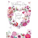 WEDDING DAY CARDS,6's Flowers