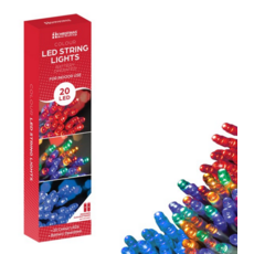 LIGHTS,LED Multi Coloured Battery Operated 20's CDU