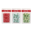 XMAS CAKE FRILLS,Metallic Asst.H/pk for 30cm/23cm Cakes
