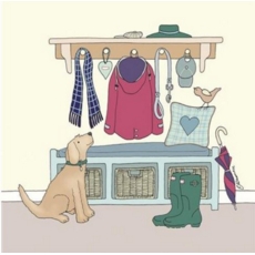 BLANK CARDS,6's Ready For A Walk