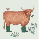 BLANK CARDS,6's Cow In Boot's