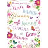 BIRTHDAY CARDS,Grandma 6