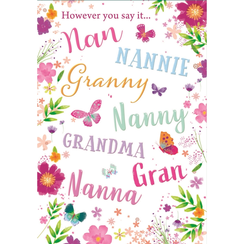 BIRTHDAY CARDS,Grandma 6