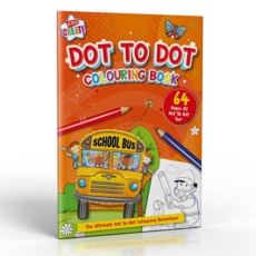 DOT TO DOT  COLOURING BOOK 64 Page