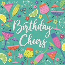 BIRTHDAY CARDS,6's Limes, Wines & Cocktails.