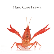 HUMOUR CARDS,Blank 6's Funimals Hard Core Prawn.