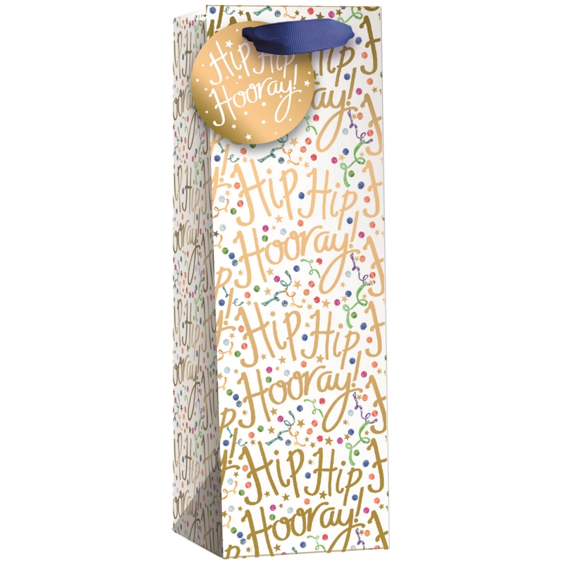GIFT BAG,Hip Hip Hooray (Bottle)