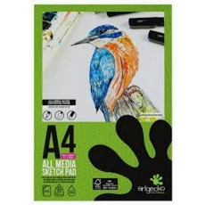 SKETCH BOOK, Artgecko A4 All Media 150gsm 40lv