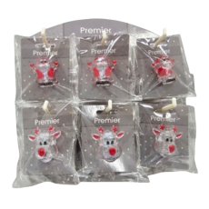 BADGES,Xmas Flashing Assorted CDU