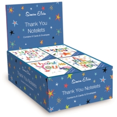 NOTELETS,Thank You 8's Modern Text