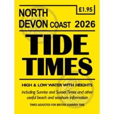 TIDE TIMES,North Devon Coast 2026 (based on Ilfracombe)