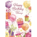 BIRTHDAY CARDS,6's Presents & Balloons