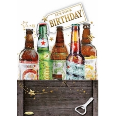 BIRTHDAY CARDS,6's Beer