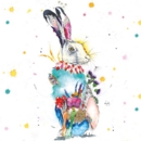 GREETINGS CARD, Love Lilly Hare. 6's