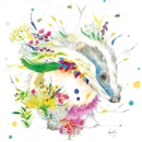 GREETINGS CARD, Love Lilly Badger. 6's