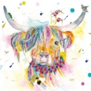 GREETINGS CARD, Love Lilly Highland Cow. 6's