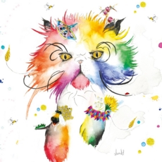 BLANK CARDS,6's Love Lilly Cat