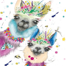 BLANK CARDS,6's Love Lilly Llama