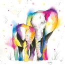 GREETINGS CARD, Love Lilly Elephants. 6's